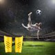 thumbnail image 4 of Espinilleras de fútbol para niños, equipo de protección suave para piernas deportivas para trotar, jugar al voleibol y correr, 4 of 5