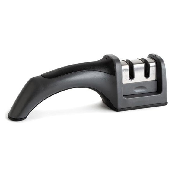 Core Kitchen 6009865 Stainless Steel Knife Sharpener, Gray