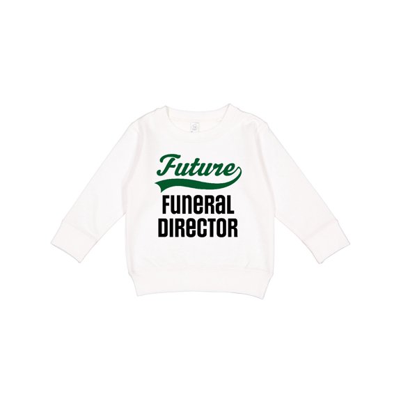 Inktastic Future Funeral Director Toddler Sweatshirt