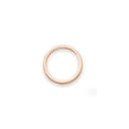 thumbnail image 2 of Auriga Fine Jewelry 14K Rose Gold 1.5 mm Milgrain Stackable Band for Women Size 6, 2 of 5
