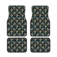 thumbnail image 2 of Uemuo Car Floor Mats - Colorful Turtles Pattern Carpet Floor Mats for Cars, Auto Accessories Front & Rear Car Floor Foot Mat Sets of 4 Pieces, 2 of 6
