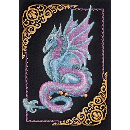 14 Count Counted Cross Stitch - Mythical Dragon Picture Counted Cross Stitch Kit-11