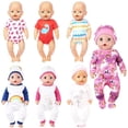 thumbnail image 3 of Babysbule 16-18 inch Reborn Doll Onesie Outfit – Soft Velvet Bodysuit with Hat | Handmade Winter Doll Clothes for Girls | Birthday Christmas Valentine’s Gift for Kids, 3 of 3