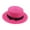 Z19-Hot Pink, variant on XINPING Women's Bow Straw Boater Sun Hat, Packable Breathable Wide Brim Beach Vacation Hat with Bow Band for Casual Summer Wear and Travel