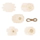 thumbnail image 1 of 30x flores de madera para pintar centros de mesa, recuerdos de fiesta portátiles, flores de madera ligeras DIY, decoración del hogar para mesa de boda, 1 of 9
