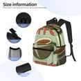thumbnail image 5 of Fotbe Retro Cover For Coffee Lightweight Casual Laptop Backpack for Men and Women, Daily use Waterproof backpack, Backpack for College, 5 of 8