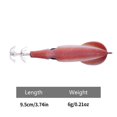 thumbnail image 1 of Cebo artificial portátil 9,5 cm 6 g Luya Bait 3D Fish Eyes Supplies (marrón claro) Likrtyny Para estrenar, 1 of 3