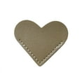 thumbnail image 1 of Vintage Leather Heart Bookmark Page Corner,Leather Love Bookmark, 1 of 1