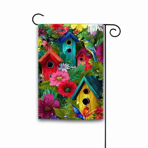 12.5x18 Inch Double Sided Fall Garden Flag | Autumn Harvest Farmhouse Decor for Porch, Yard & Outdoor | Weather Resistant Seasonal Decoration