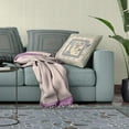 thumbnail image 5 of 28" x 28" Green Peacock Blown Seam Floral Indoor Outdoor Throw Pillow, 5 of 5