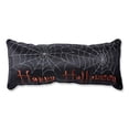thumbnail image 1 of Pillow Perfect Happy Halloween Rectangular Throw Pillow, Black, 1 of 2