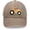 Khaki, variant on Farm Tractor Hats for Boys Girls Age 3-10, Adjustable Washed Vintage Embroidered Kids Baseball Cap