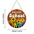 thumbnail image 4 of Custom 3D Teacher Door Hanging Nameplate Welcome Sign Classroom Decoration Back To School, 4 of 7