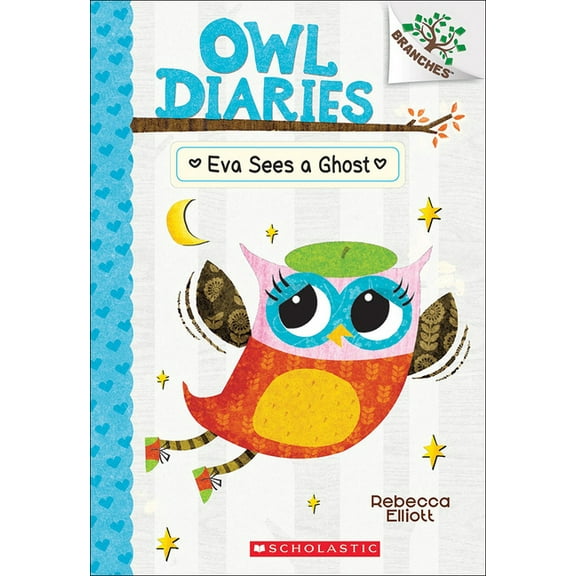 Owl Diaries Eva Sees a Ghost, Book 02, (Hardcover)