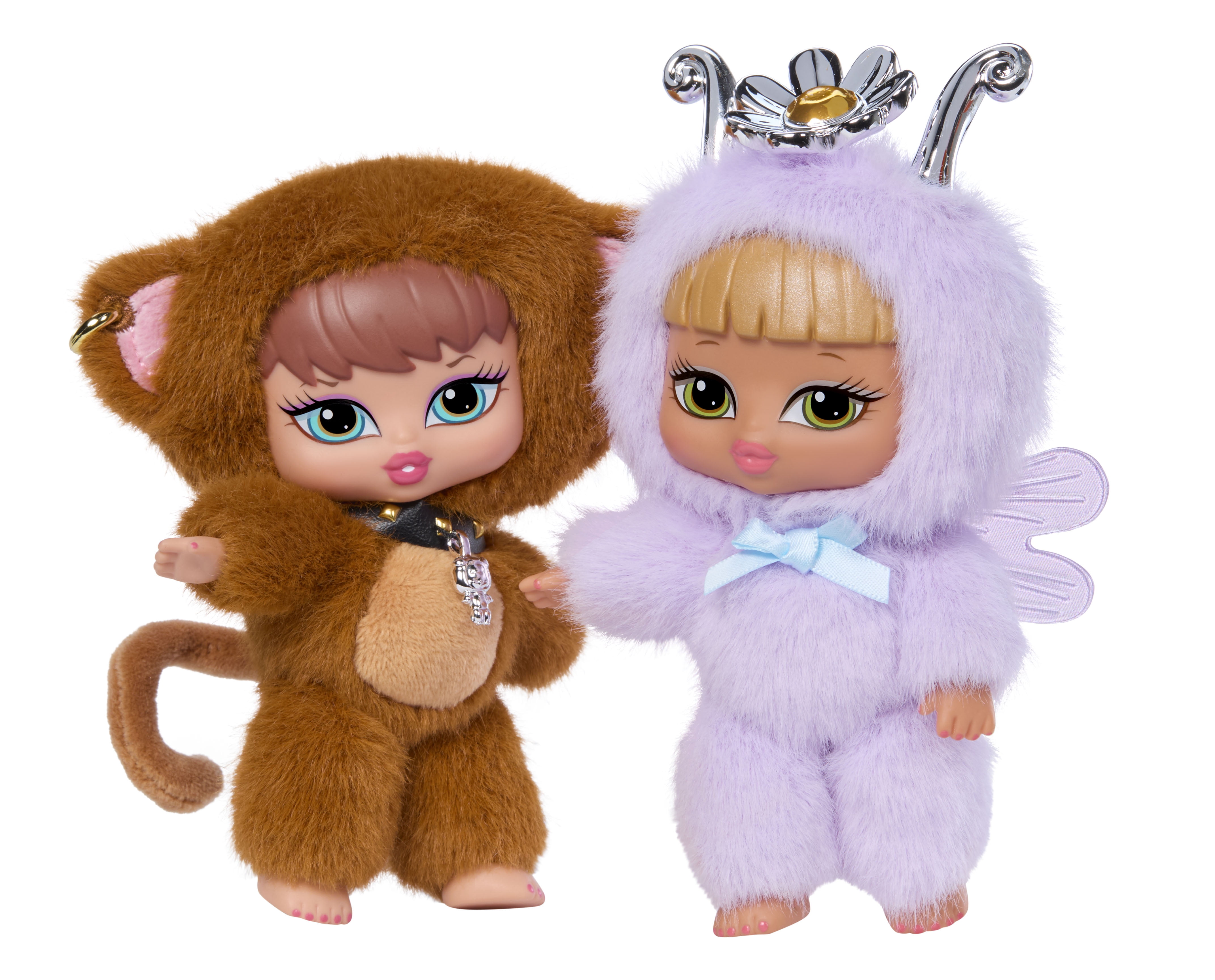 Bratz Bratziez Iconz Bestiez Plush Blind Box with Charm Clip and Accessory, Collectible Characters