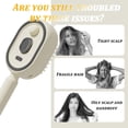 thumbnail image 3 of 2026 New Electric Steam Brush for Hair, Cordless Rechargeable Anti-Static Ionic Hair Brush with Nano Mist, Detangling & Frizz Control for Smooth Easy Styling(Pink), 3 of 10
