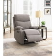 thumbnail image 1 of Sillón Reclinable Manual Nando Gris | Porta Vasos y Soporte Lumbar, 1 of 6