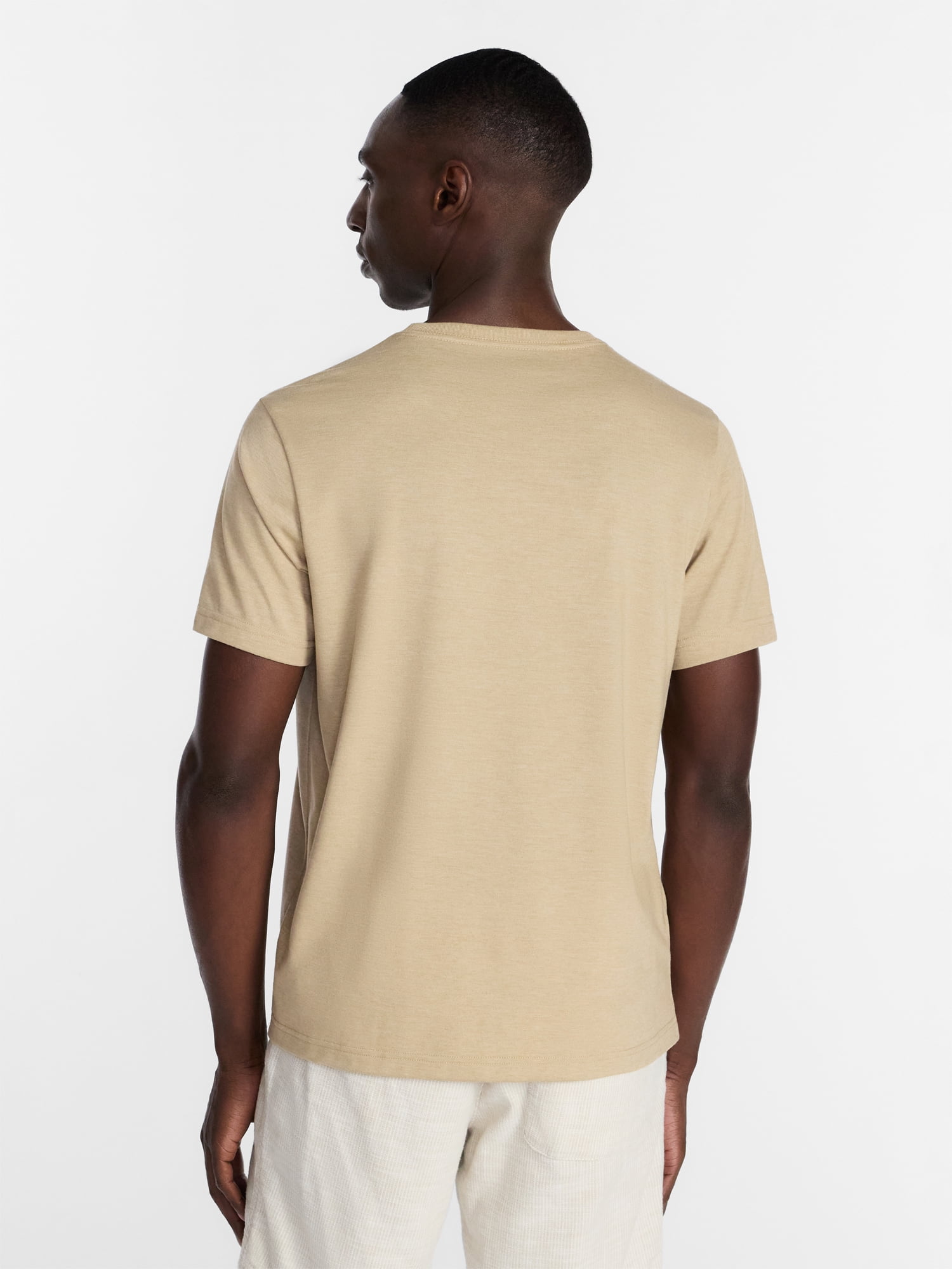 George Men's and Big Men's Classic Fit Crewneck Tee with Short Sleeves, Sizes XS-3XL