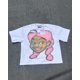 thumbnail image 1 of Camiseta con estampado de cabeza de anime retro Harajuku, tops y2k, camiseta de calle, manga corta de anime gótico, 1 of 5