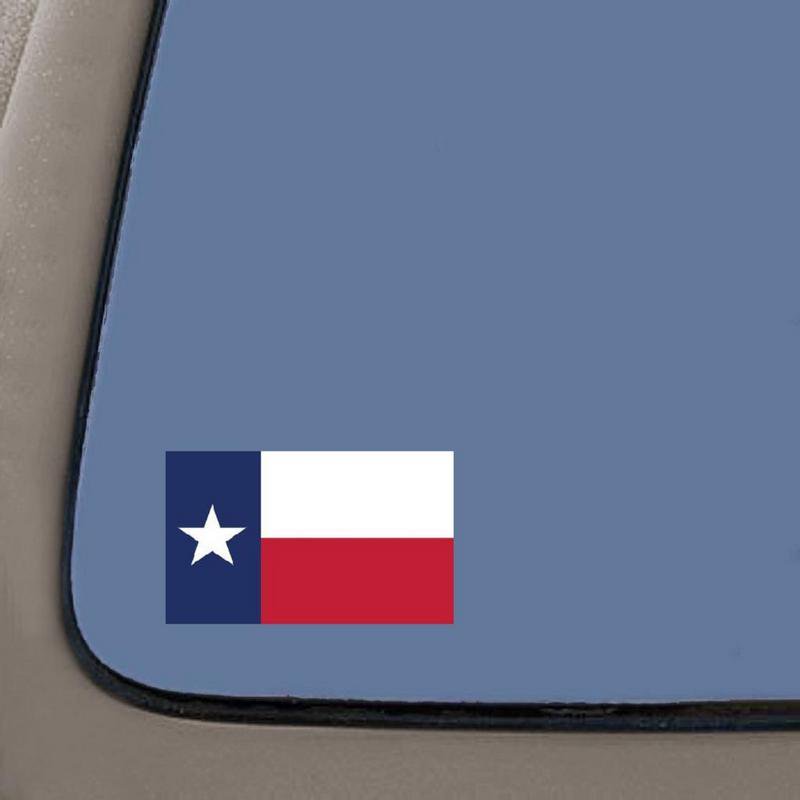 Texas Flag Decal Stickers 5Inches By 3Inches **2Pack** Car