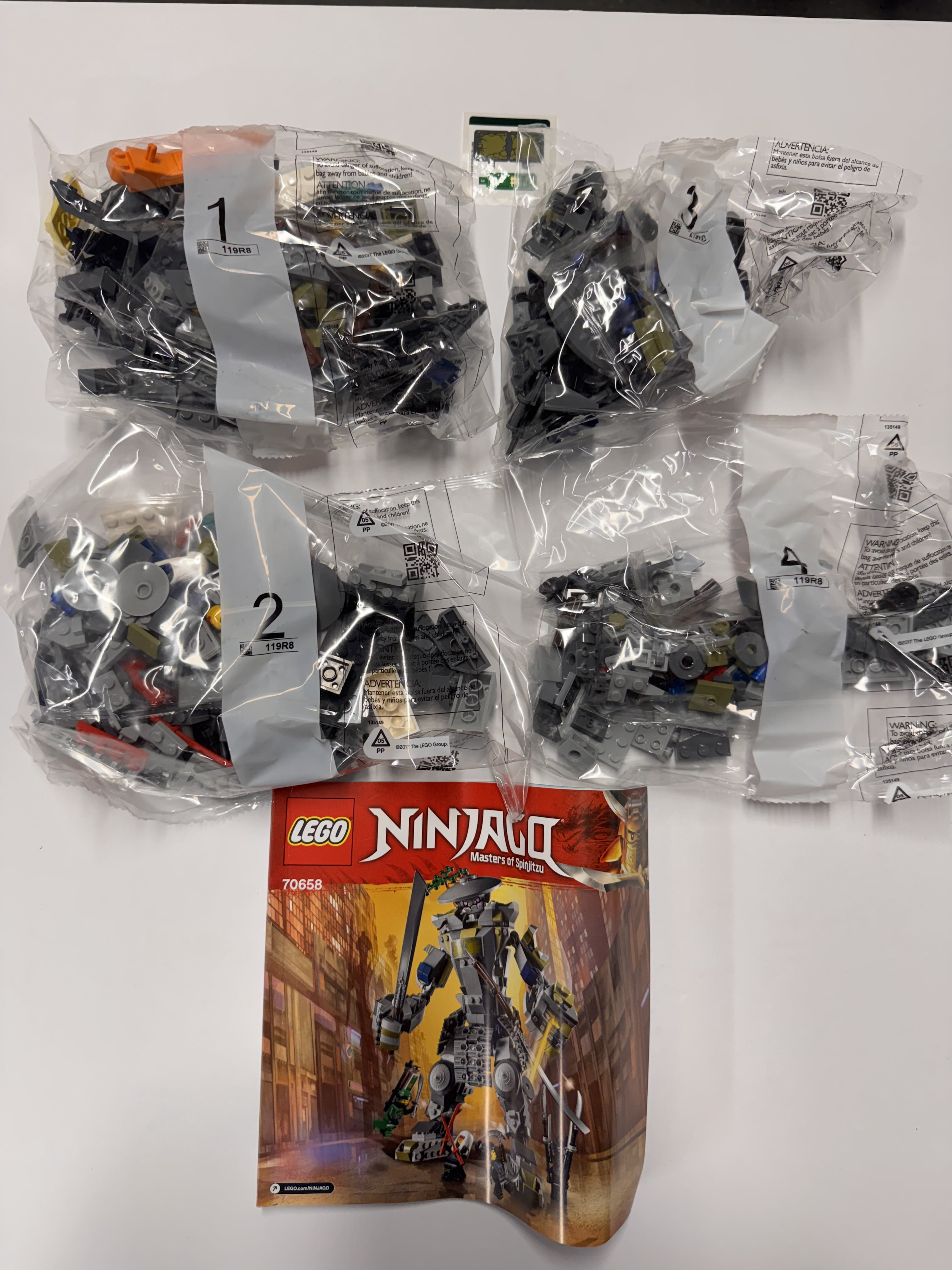 LEGO Ninjago Oni Titan 70658