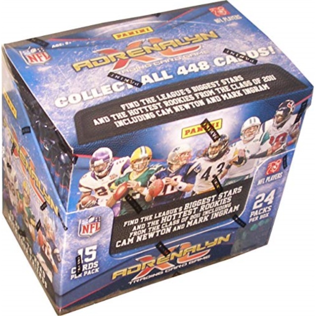 2011 panini adrenalyn xl trading card game sealed box