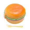 thumbnail image 1 of PENGXIANG Portable Lunch Box Creative Hamburger Bento Box With Tableware for School Office, 1 of 4