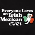 thumbnail image 3 of CafePress - Irish Mexican Girl Women's Dark T Shirt - Women's Traditional Fit Dark T-Shirt, 3 of 4