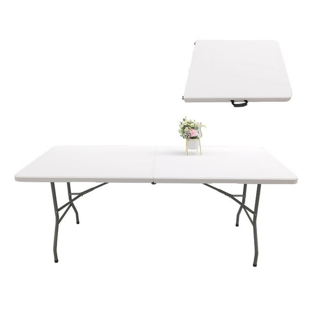 Mesa Plegable 1.80 Cm Exterior Jardin Tipo Portafolio
