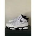 thumbnail image 2 of Ni - ke Ni - ke Air Jordan 6 Rings 'Reverse Oreo’ White Black 322992-111 Men's Size 9.5, 2 of 5