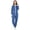 Blue, variant on Women Plain Onesies – Fleece One-Piece Hooded Plain Onesie for Women, Zip-up Unisex Playsuit Jumpsuit Pajamas for Adults