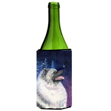 

Starry Night Keeshond Wine bottle sleeve Hugger - 24 oz.