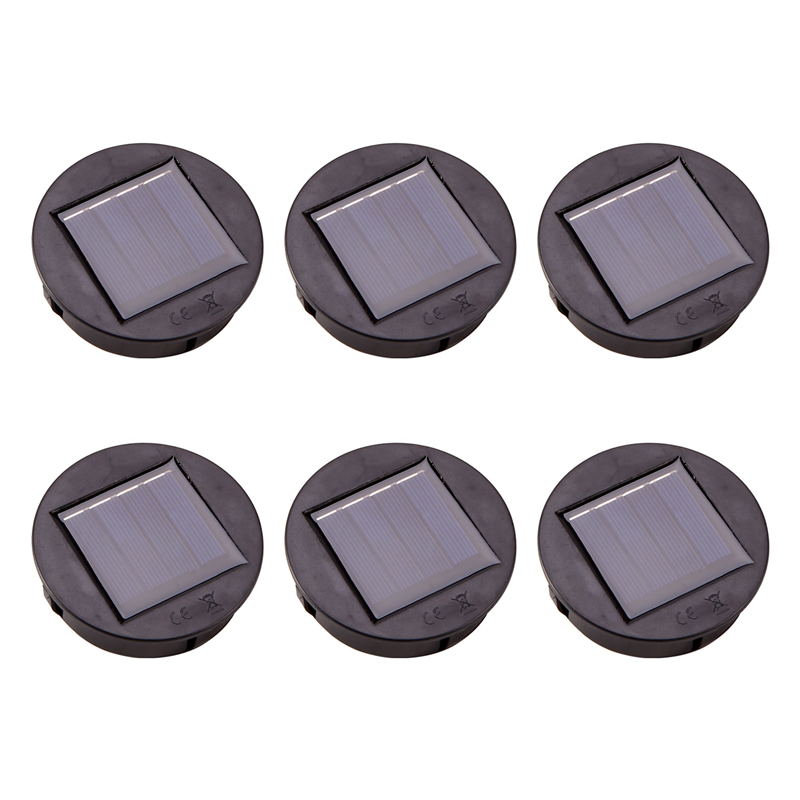 6Pc Smart Garden Solar Powered Replacement Round LED Light Box Solar  Battery Box Solar Cells Li-Ion Battery Charger | Walmart Canada