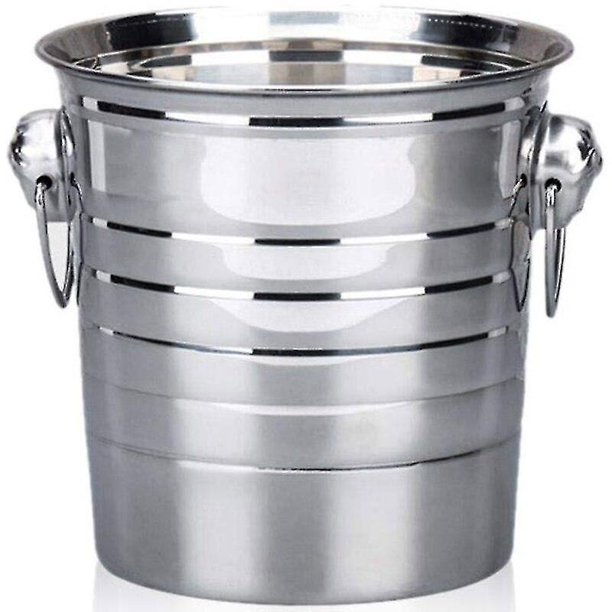 NIUREN Beverage tubs chillers stainless steel ice bucket thick ice