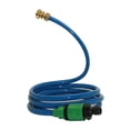 thumbnail image 2 of Tubo de pulverización para exteriores con conector y boquilla Manguera de riego Línea de tubo de riego para plantas de jardín 5L / min Azul 2M shamjiam Tubo de riego, 2 of 7