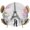 Pink, Black, Gray, variant on Fitted Round Tablecloths Elastic Edged Table Covers 45"-54",Modern Pink Flower Paris Landmarks Waterproof Dining Room Table Cloth