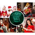 thumbnail image 4 of Cartoon Anime Character Figure Star Wars Baby Yoda 3D LED Optical Illusion Decoration Table Lamp 16 Colors Remote Control Acrylic Visual Night Light Easter Xmas Birthday Gifts for boys girls, 4 of 7