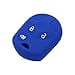 thumbnail image 3 of SEGADEN Étui Protecteur en Silicone Compatible avec Ford Edge Escape Expedition Explorer F-150 Flex Ranger Windstar Télécommande 3 Boutons Fob CV2705 Bleu Profond, 3 of 4