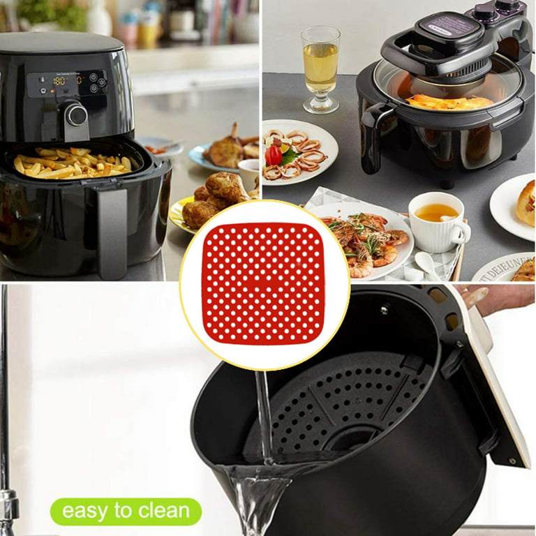 Reusable Air Fryer Liners – 7.5-Inch / 8.5-Inch Square, Pawst Food-Grade  Silicone, Air Fryer Accessories for COSORI, INSTANT VORTEX, NUWAVE, POWER  XL
