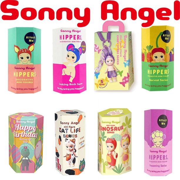 Nueva caja ciega Kawaii Sonny Angel Dog Time Series personaje de acción juguetes muñecas para fanáticos niños regalos de navidad múltiples Se aleatorios