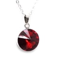 thumbnail image 1 of Collar Zvezda Rivoli color Scarlet plata .925 Zvezda ZCO-RIV14-SCA, 1 of 5