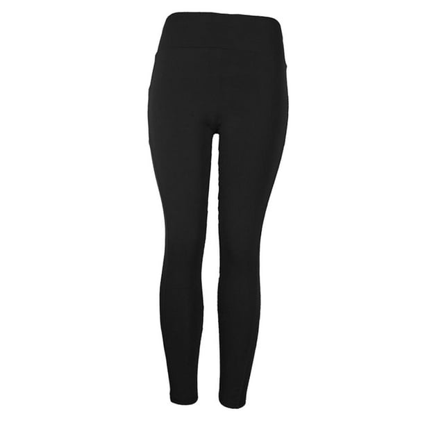 Womens Leggings Seamless Tight Workout Pants Control Sports Compression  Leggings , Black, S S 