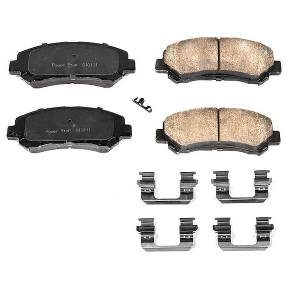 Front Brake Pad Set - Compatible with 2009 - 2014, 2016 - 2022 Nissan Maxima 2010 2011 2012 2013 2017 2018 2019 2020 2021