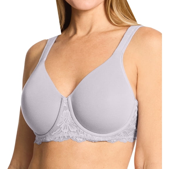 Women's Bali DF3423 Breathe Underwire Minimizer Bra (Gloss 38C)