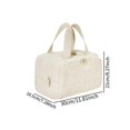 thumbnail image 2 of Cosmetic Bag Travel Toiletry Bag for Business Trips Lotion Skincare Products pink, 2 of 5