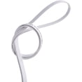 thumbnail image 4 of Cable Matters Cat6 Snagless Long Flat Ethernet Cable 50 ft in White with Nail-in Cable Clips, 4 of 6