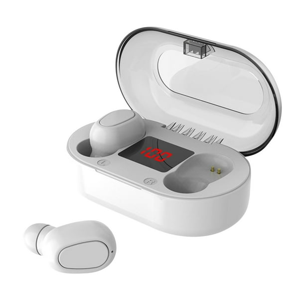 L22 Auricular Bluetooth con micrófono Pantalla LED Auriculares inalámbricos Bluetooth Auriculares impermeables con cancelación de ruido