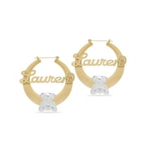 Personalized Script Name Earrings