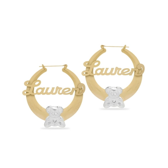 Personalized Script Name Earrings