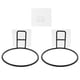 thumbnail image 1 of 2 soportes para comederos de mascotas, para colgar en la pared., 1 of 5